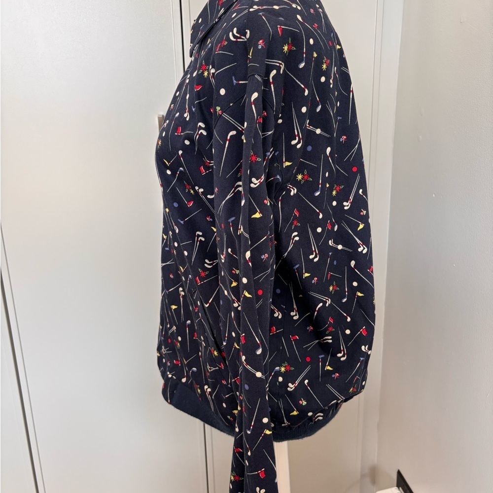 Tabi Golf Club Patterned Jacket 100% Cotton - Picture 4 of 10